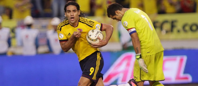 Falcao marcó el segundo y el tercer gol del partido. FOTO EFE
