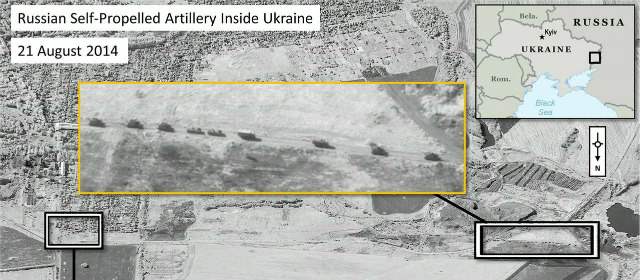 La intervención Rusa en Ucrania es un hecho | Otan publicó lo que serían pruebas de la intervención. FOTO AFP
