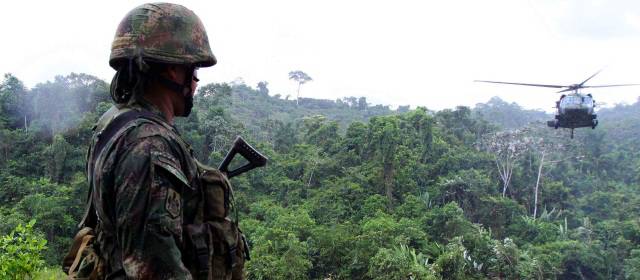OIA aseguró que sí hay resguardos indígenas en Tarazá | El ministro de Defensa, Juan Carlos Pinzón, afirmó que las Fuerzas Militares están cerca al lugar de los hechos. FOTO ARCHIVO