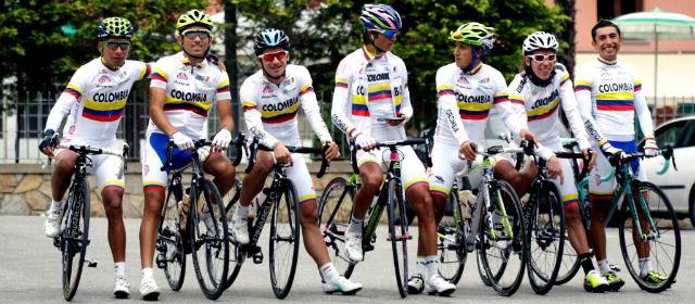 Seis de ellos harán parte del lote de colombianos en el World Tour-2014. Hoy, varios estarán en el Giro de Lombardía y serán 14 criollos. FOTO cortesía luis barbosa