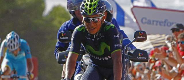 Quintana se mantiene segundo en la Vuelta a España |
