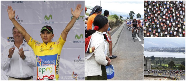 El antioqueño Stíber Ortiz ganó la primera etapa de la Vuelta a Colombia | FOTO RÓBINSON SÁENZ
