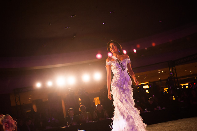 Laura González, Señorita Colombia en su participación en Miss Universo. Cortesía: Miss Universo-Patrick Prather. Externos