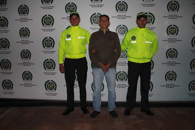 El juzgado 45 Penal de Circuito de Conocimiento de Bogotá condenó a 4 años y dos meses de prisión a Diego Alexander Céspedes Moreno por amenazar mediante medios electrónicos a 18 líderes sociales y defensores de derechos humanos en 2014. Foto Colprensa