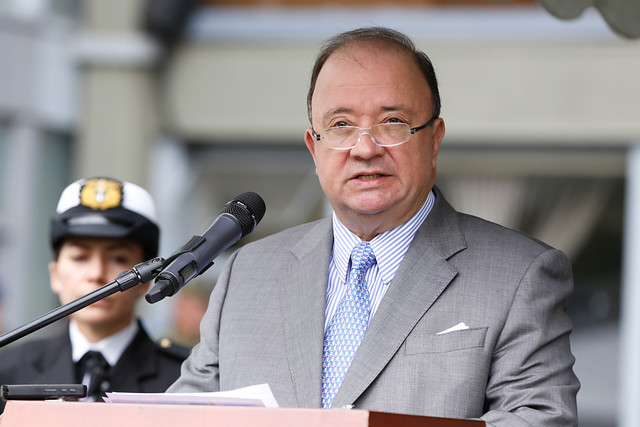El ministro de la Defensa, Luis Carlos Villegas. FOTO COLPRENSA
