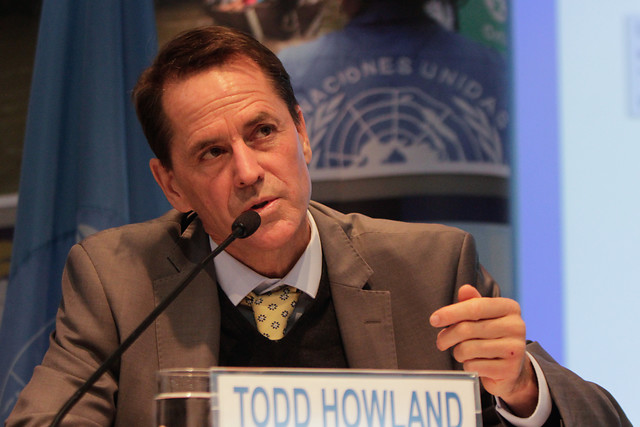 Alto Comisionado de las Naciones Unidas para los Derechos Humanos Todd Howland. FOTO COLPRENSA