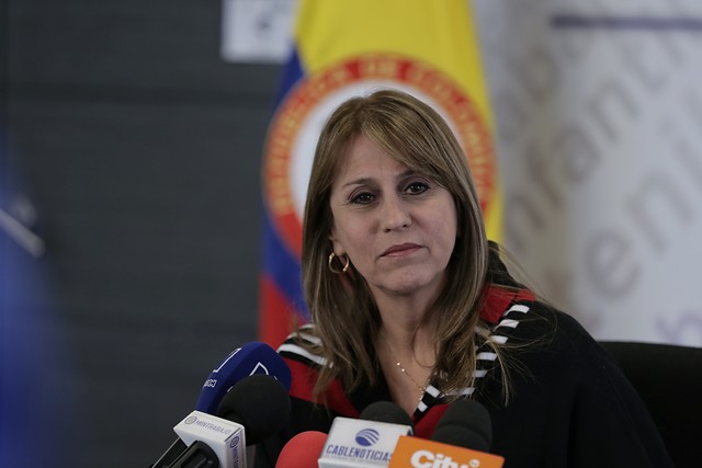Ministra de Trabajo Griselda Restrepo. Foto: Colprensa