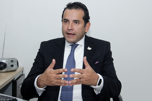 Presidente del Icetex, Andrés Vásquez. FOTO COLPRENSA