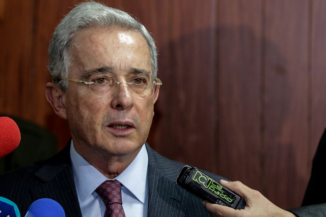 Álvaro Uribe Vélez, expresidente y senador. FOTO COLPRENSA