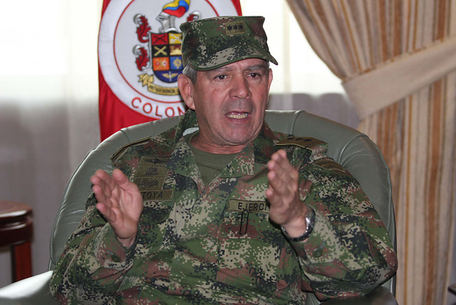 Mario Montoya, general (r) del Ejército. FOTO COLPRENSA