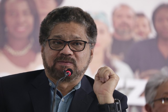 Iván Márquez, exjefe negociador de la Farc en los acuerdos de paz con el Gobierno. FOTO COLPRENSA