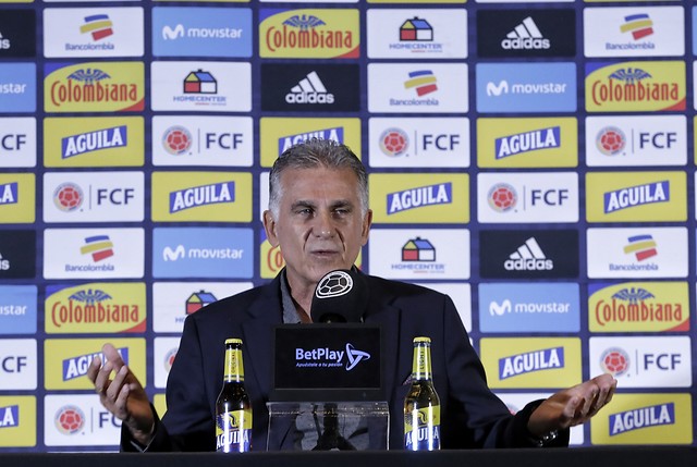 Carlos Queiroz, técnico de Selección Colombia. FOTO COLPRENSA Carlos Queiroz, técnico de Selección Colombia. FOTO COLPRENSA