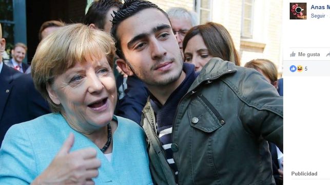 El refugiado sirio de la “selfie” con Merkel demanda a Facebook