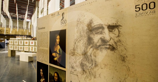 La exposición Da Vinci 500 hace un recorrido por la faceta de arquitecto, artista, diseñador. También incluye varios artistas contemporáneos invitados. FOTO Carlos Velásquez