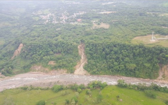 Las laderas del río Cravo Sur se encuentran bastante deforestadas. El río es monitoreado por la Fuerza Aérea y por la Unidad Nacional de Gestión del Riesgo. FOTO gobernación de casanare