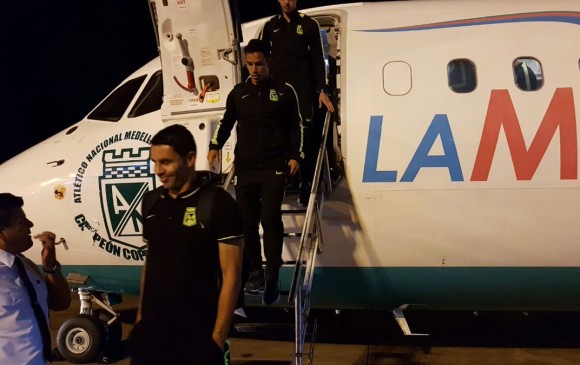 Mensaje en avión de Nacional causó polémica en Paraguay
