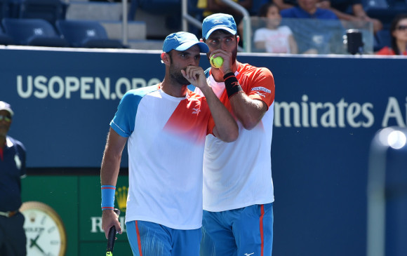 Los colombianos Juan Sebastián Cabal y Robert Farah avanzaron a la semifinal del ATP 500 de Beijing (China). FOTO CORTESÍA-FEDECOLTENIS