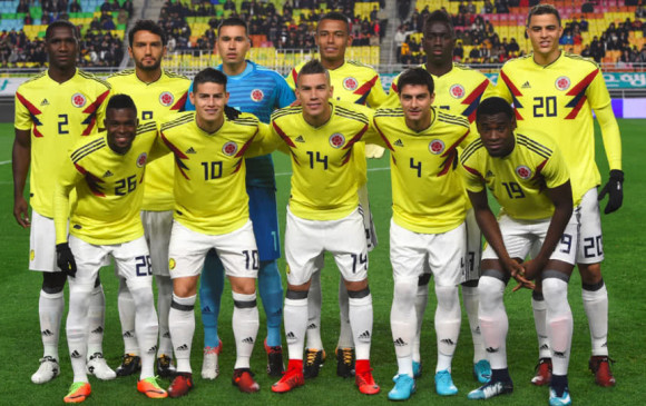 En la última fecha de amistosos, Colombia enfrentó a Corea del Sur y China. FOTO AFP