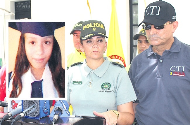 La persecución de la Policía contra Ángel Martínez Meza, supuesto asesino de la adolescente Kendry Yoana Mercado Ritajuan. FOTO COLPRENSA