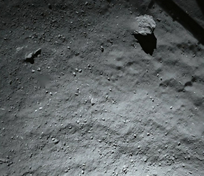 Philae descendió el pasado miércoles sobre el cometa 67P/Churyumov-Gerasimenko, a unos 500 millones de kilómetros de la Tierra FOTO AP