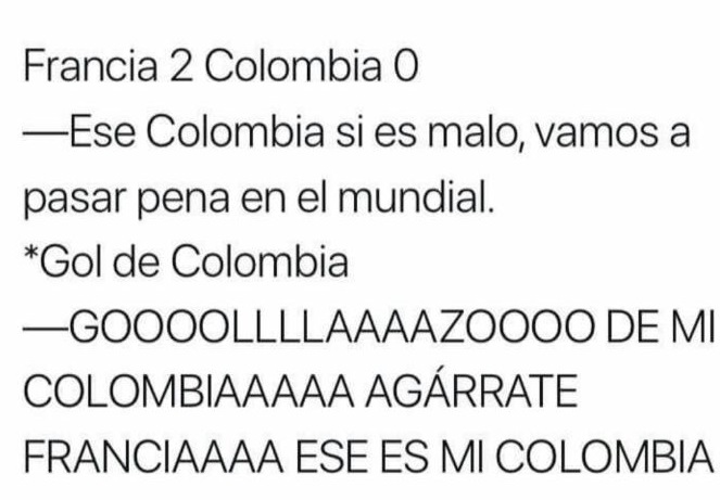 Colombia derrota a Francia y en redes lo celebran con memes