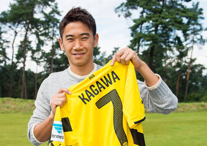 Tras ser campeón con Borussia Dortmund y pasar por Manchester United, Shinji Kagawa volvió al equipo alemán. FOTO bvb.de