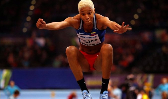 La campeona mundial Yulimar Rojas no podrá disputar el oro en salto triple centroamericano. FOTO TWITTER