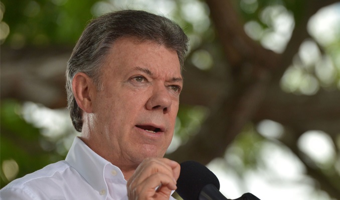 El presidente de la República, Juan Manuel Santos, afirmó este sábado que la banda criminal “los Urabeños”, la mayor de país, será doblegada por las autoridades. FOTO 