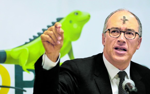 El presidente de Ecopetrol, Juan Carlos Echeverry Garzón, ayer desetimó el valor inicial que en 2009 se dio al megaproyecto por US$3.993 millones, pues no había ingeniería de detalle. FOTO colprensa