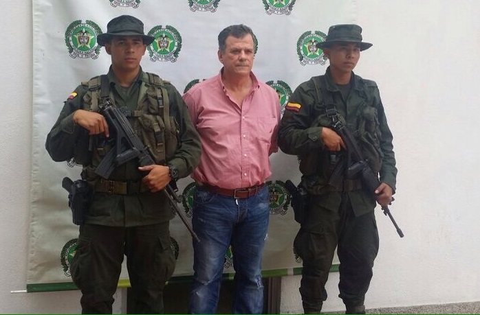Álvaro Mesa Cadavid, hermano del diputado Rodrigo Mesa conocido por la polémica frase contra el Chocó, fue capturado en Medellín. FOTO CORTESÍA