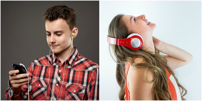 Hay audífonos pequeños y grandes, los expertos recomiendan no usar estos dispositivos por más de dos horas al día. FOTOS Shutterstock