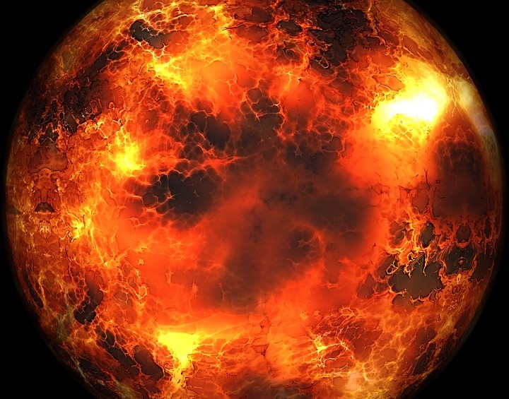 La Tierra sería una bola de fuego en seis siglos. Foto Pixabay