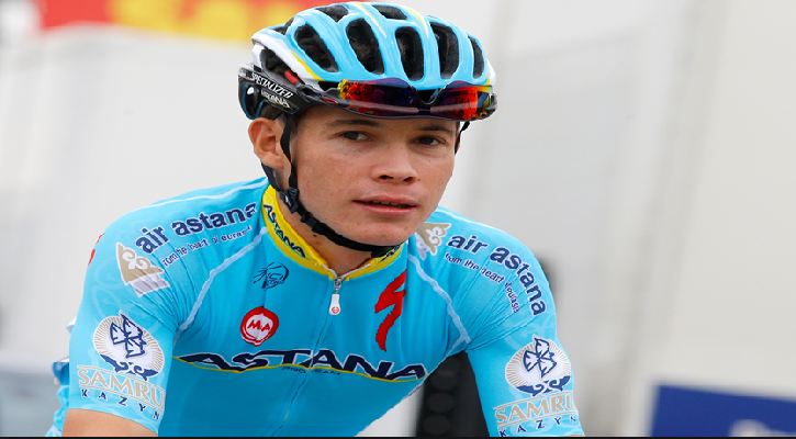 Miguel Ángel López es el colombiano que se muestra más fuerte en el Tour de los Alpes. FOTO CORTESÍA ASTANA 