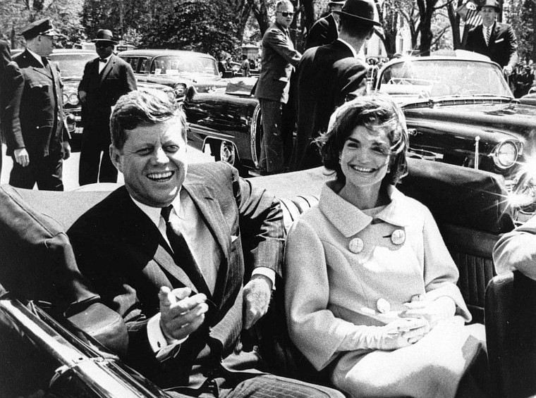 John F. Kennedy en el día de su asesinato. FOTO ARCHIVO