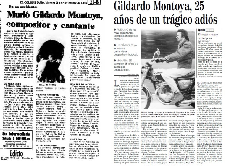 Así fue el entierro de Gildardo Montoya