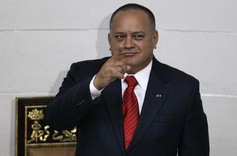Diosdado Cabello, llamado número dos del chavismo. FOTO AP