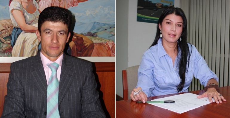 Wilson López Bedoya sumirá como Vicealcalde de Gestión Territorial y Claudia Wilches Mesa, la nueva Secretaria de Gobierno. FOTO ARCHIVO
