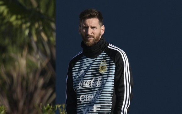 El jugador del Barcelona no estaría en los partidos amistosos de la Selección Argentina en septiembre. FOTO AFP