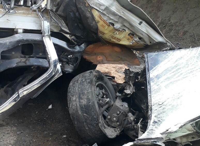 Dos muertos en accidente en la autopista Medellín - Bogotá