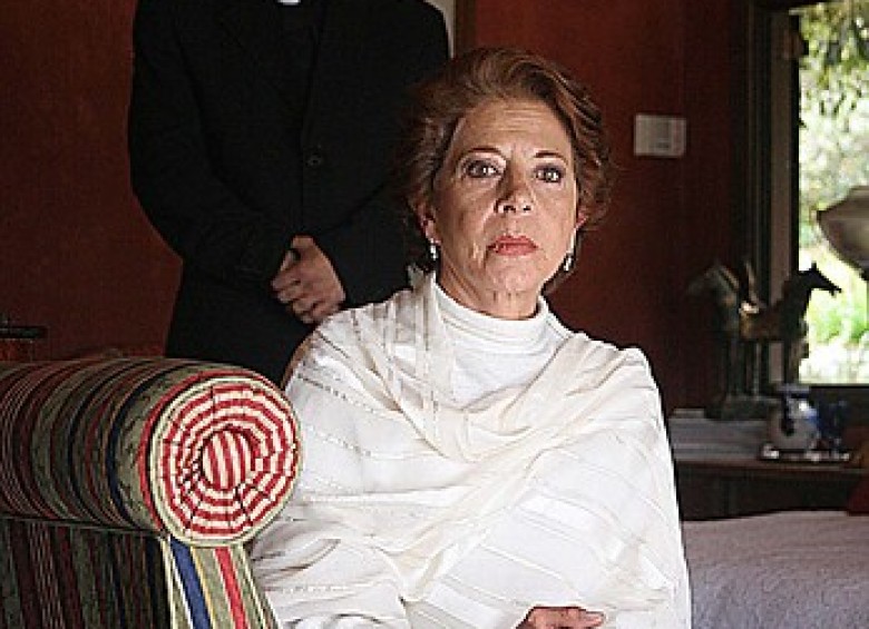 María Eugenia Dávila, una de las estrellas de la televisión colombiana en las décadas de los setenta y ochenta. FOTO Colprensa