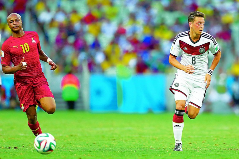 Mesut Özil, una de la figuras de la selección de Alemania, actual campeona del mundo. FOTO Sstock