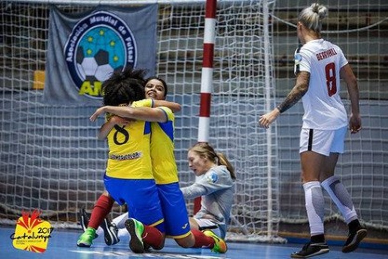 Otra destacada actuación cumplió la Selección Colombia femenina de micro en España: superó a EE.UU. y es semifinalista en el Mundial. FOTO CORTESÍA