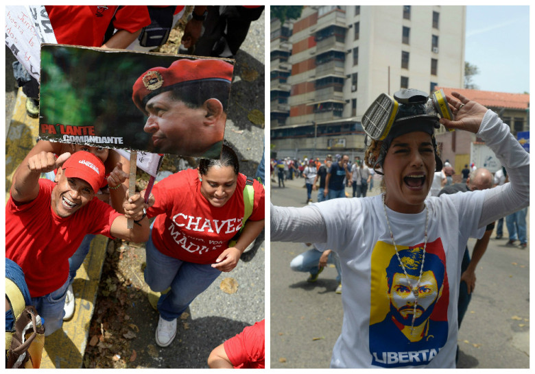 Opositores vs. chavistas, ¿cuál marcha fue más grande?