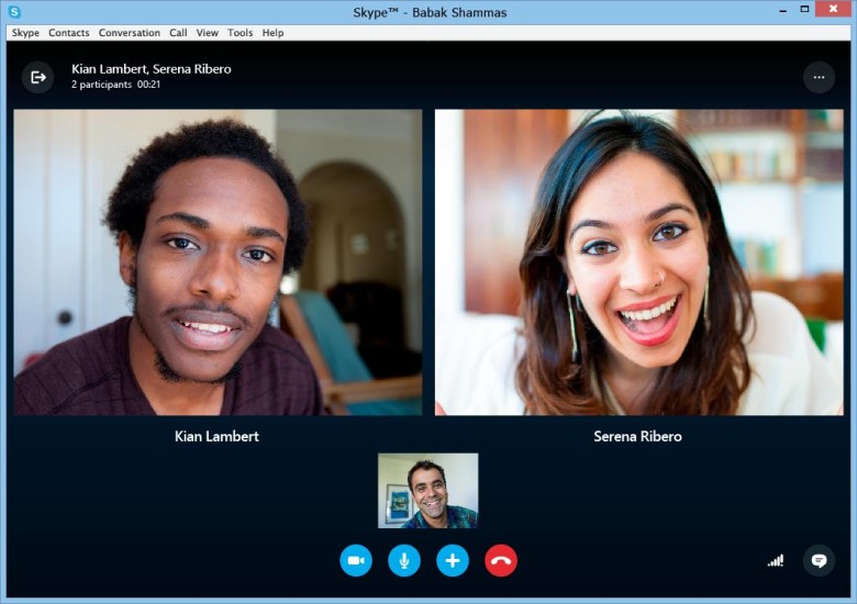 Skype agregará nuevas funciones a su plataforma y retirará la versión anterior en septiembre. FOTO: Cortesía Skype