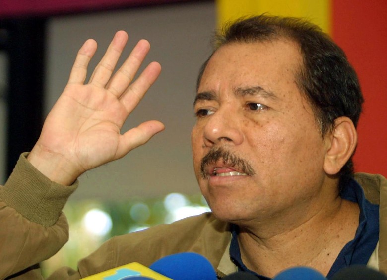 Ortega está en su tercer mandato y también presidente el Frente Sandinista de Liberación Nacional, el movimiento con el que depuso al dictador Somoza del poder el siglo pasado. FOTO AFP