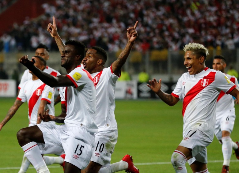 Perú fue la última Selección en clasificar al Mundial de Rusia 2018. FOTO REUTERS
