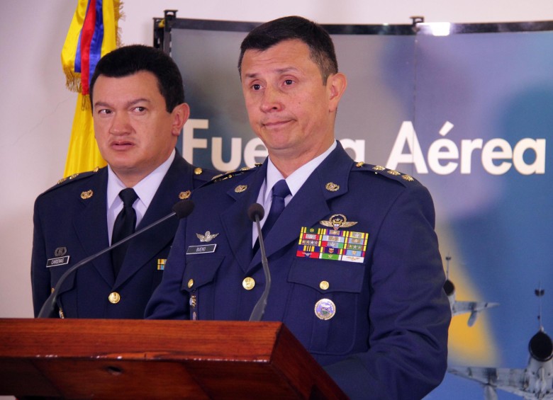 Mayor General del Aire Eduardo Bueno Vargas. Comandante de la Fuerza Aerea. FOTOS COLPRENSA