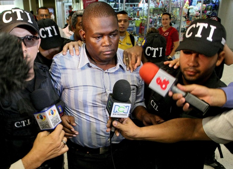 En julio de 2012 la Unidad de Fiscales de Interacción Marítima y Narcotráfico profirió medida de aseguramiento contra el excongresista Martínez. FOTO COLPRENSA