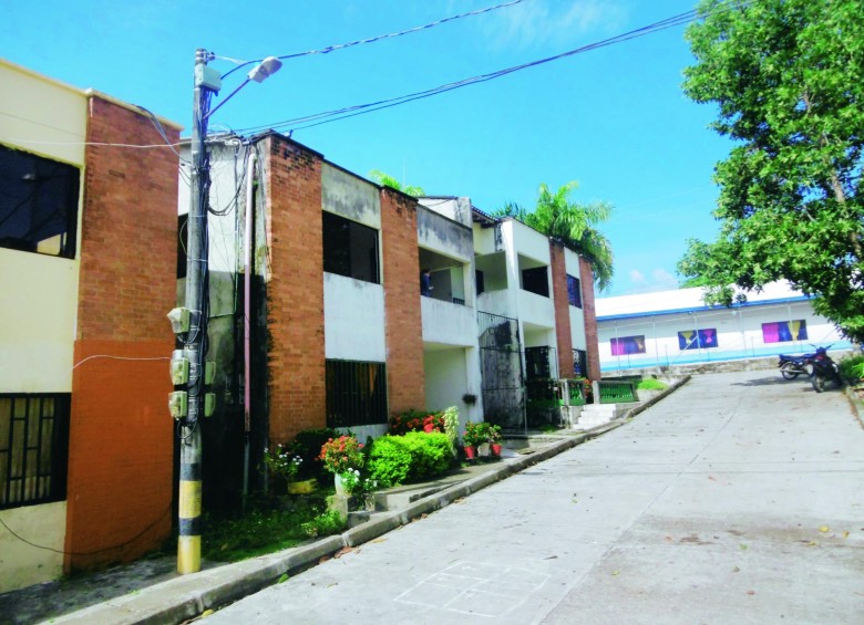 En zona urbana de Tarazá se encuentra San Martín, unidad de 32 apartamentos que también está en el Fondo de Reparación. FOTOS Cortesía