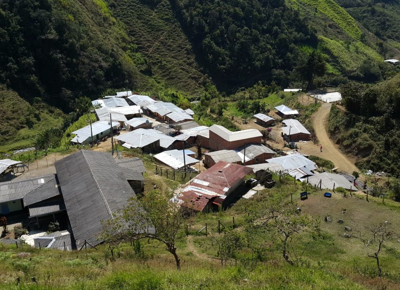 Santa Lucía, vereda del municipio de Ituango, Norte de Antioquia. FOTO RICARDO MONSALVE